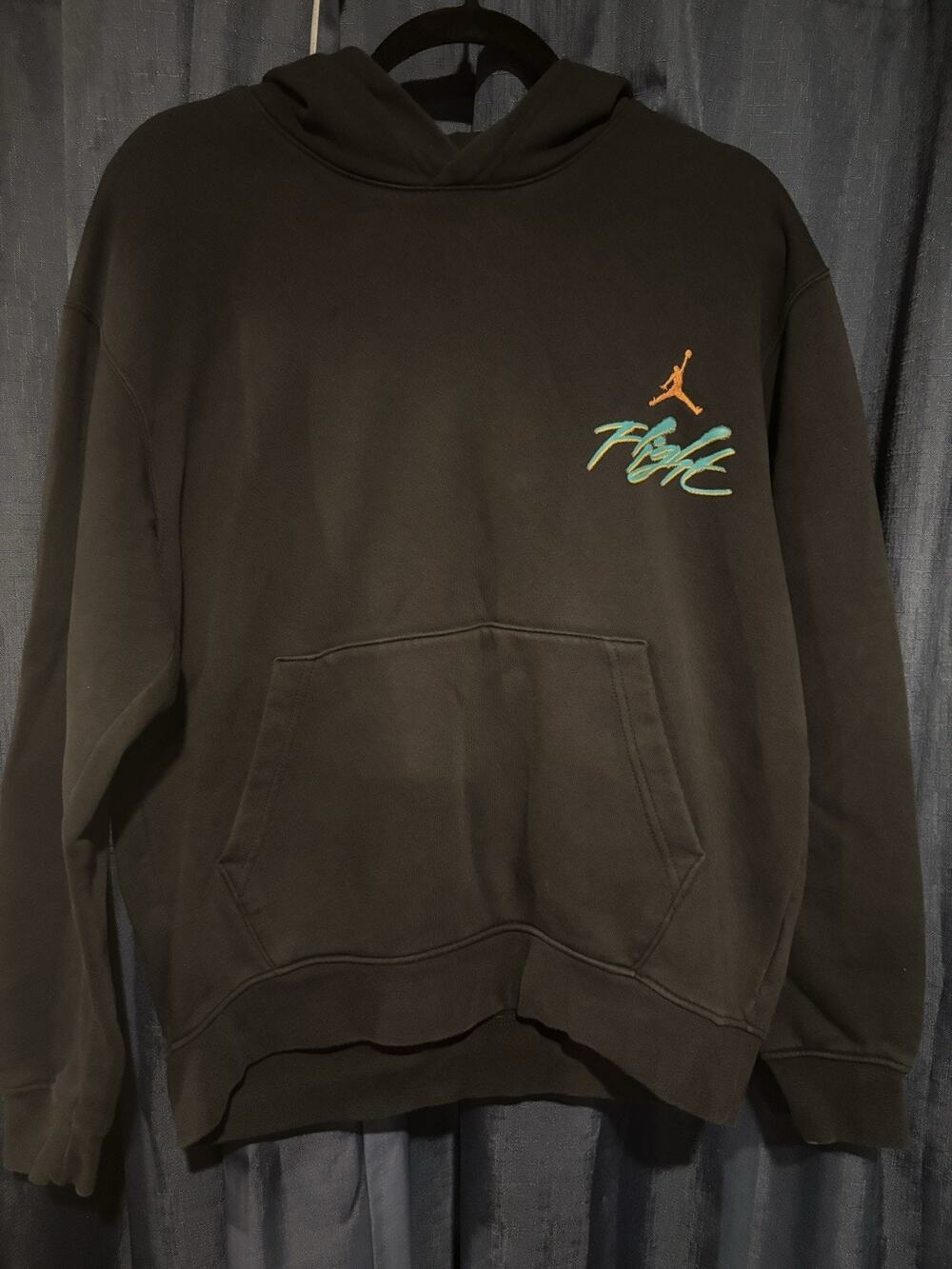 Nike Air Jordan Flight Fleece Pullover Hoodie Black
